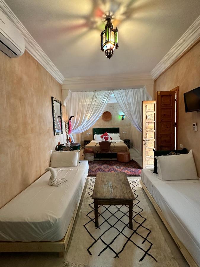 Riad Les Miroirs Marrakesh Buitenkant foto